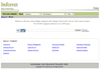 Tablet Screenshot of inforret.com